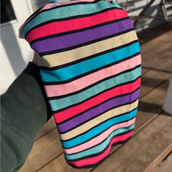 Body by Victoria secret glitter striped layer cami tank top vintage large nwot - Picture 13 of 13